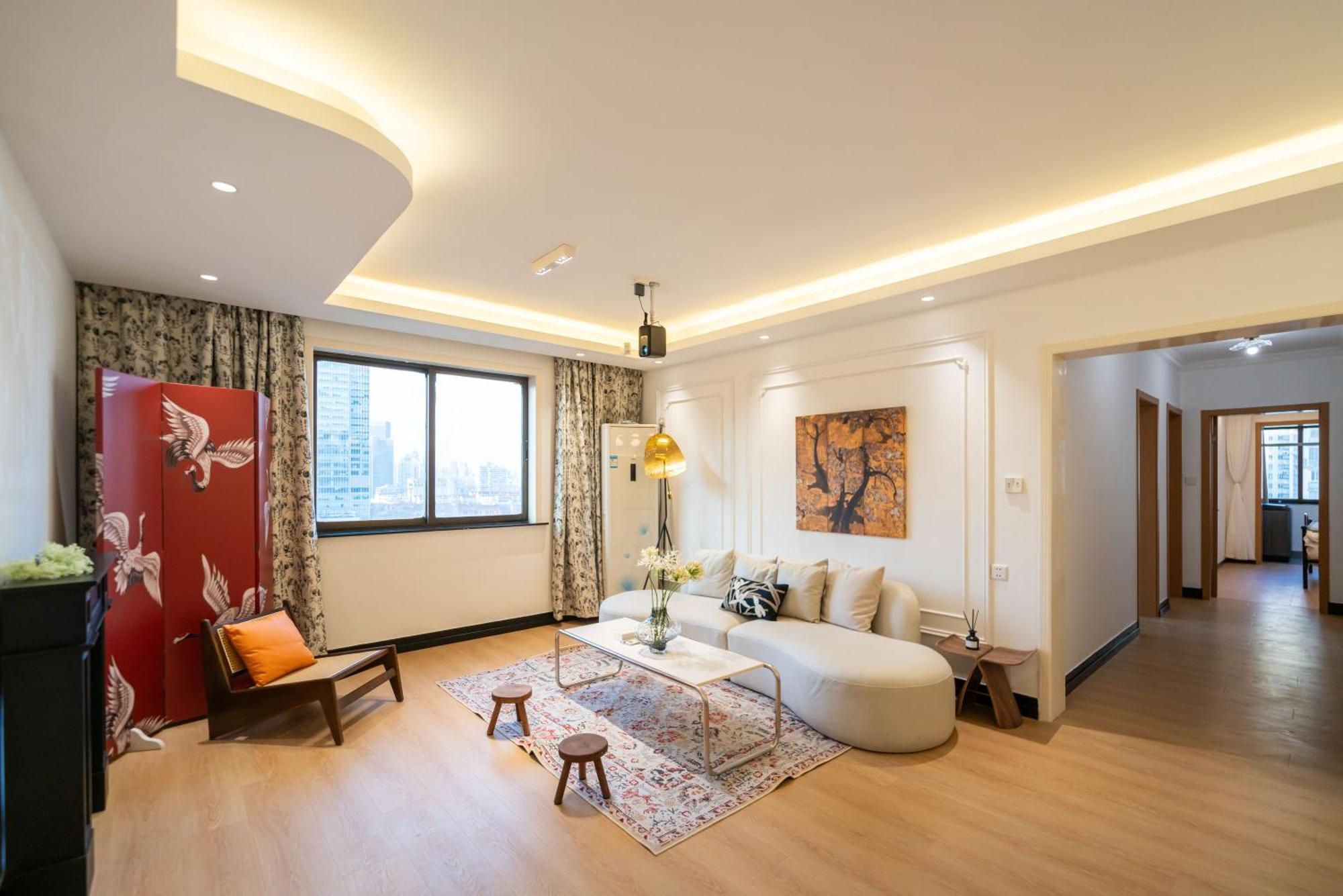 Shanghai Yi Du Apartments Downtown - Near Nanjing West Road Subway 외부 사진