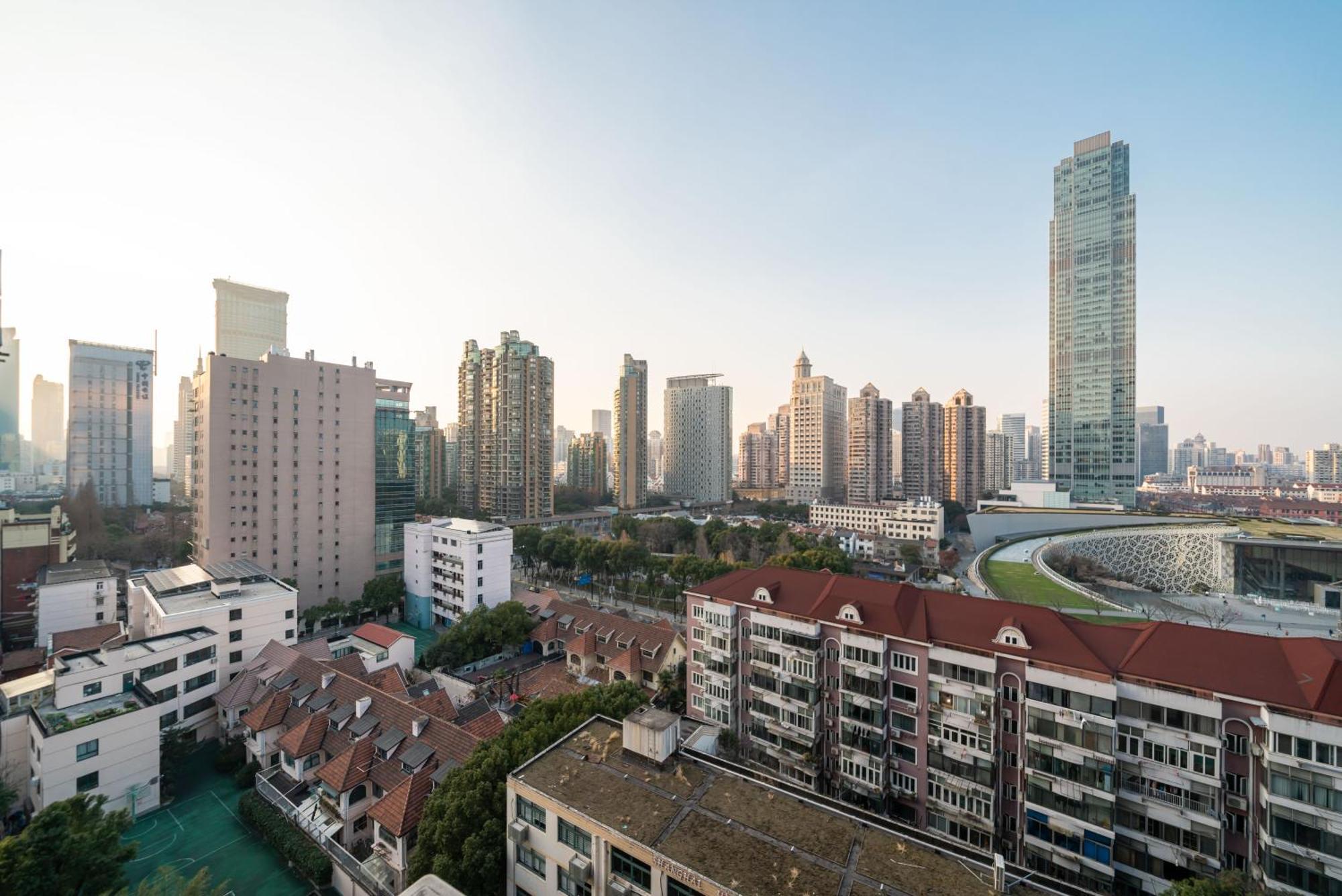 Shanghai Yi Du Apartments Downtown - Near Nanjing West Road Subway 외부 사진